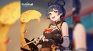 Xiangling's birthday art 2022 (Image via HoYoverse)